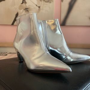 Forever 21 Silver Bootlets